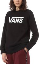 Vans Classic V Crew Sweater Zwart Dames - Maat XS