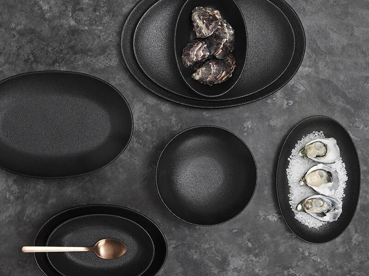 Maxwell & Williams Caviar Black kom 15,5 cm • Zwart • de Bijenkorf