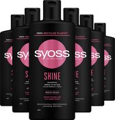 SYOSS Shine Boost Shampoo 6x 440 ml - Grootverpakking