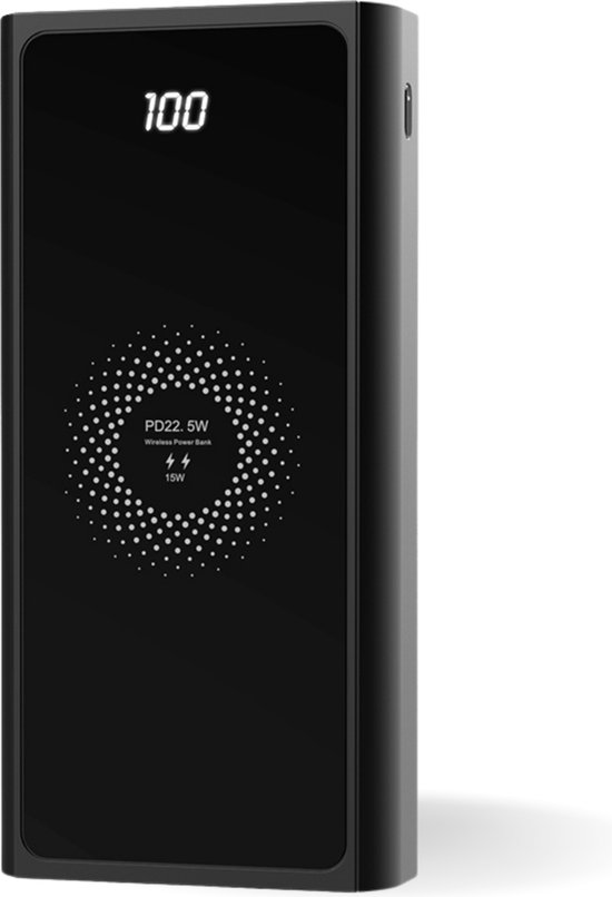 Nuvance - Draadloze Powerbank 20000mAh – 23W Snelladen - Geschikt voor  Samsung en iPhone | bol