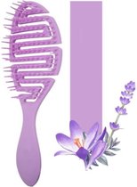 Lionesse Haarborstel met Lavendel Geur - Paars - Geurborstel