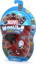 TM TOYS - Wooblies Marvel / Random 3 Figuren + Launcher / Verzamel Superhelden