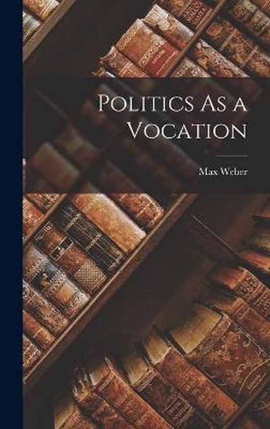 Politics As a Vocation - cover