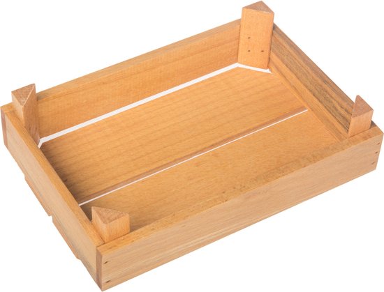 Joy Kitchen houten kist - Small | serveer krat hout | fruitkist | serveerset | houten krat | kratten | serveerschaal | houten kistje | opbergkist | kistje hout | houten kist | houten opbergkist