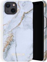 Selencia Maya Fashion Backcover iPhone 13 hoesje - Marble Stone