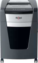 Rexel Momentum Extra XP420+ Ultrastille Papierversnipperaar met Anti-Vastloop Sensortechnologie voor Kantoor - P-4 Snippers - Vernietigt tot 20 Vel - Zwart