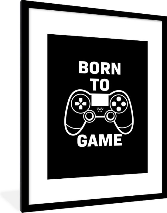 Game Poster Gaming Controller Quotes 60x80 cm