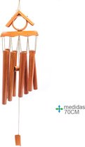 Wind Klokkenspel Bamboe Spirits 70 cm