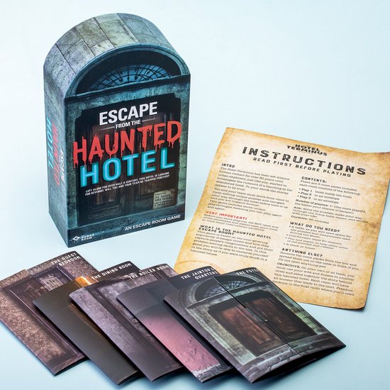 Afbeelding van het spel Fizzcreations Escape From The Haunted Hotel Spel