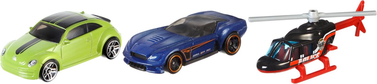 Hot Wheels Diecast 3 pak autoset — afbeelding 12