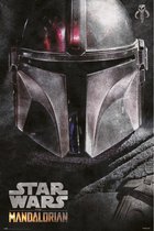 Star Wars poster - The Mandalorian - Din Djarin - premiejager - masker - 61 x 91.5 cm
