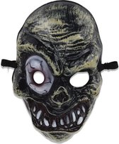 Witbaard Verkleedmasker Zombie Polyester Groen One-size