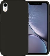 Ceezs telefoonhoesje geschikt voor Apple iPhone Xr hoesje siliconen - backcover - optimale bescherming - zwart