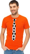 Folat T-shirt Holland Heren Polyester Oranje maat L