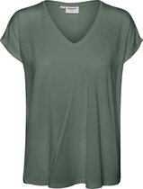 Vero Moda Curve VMAVA SS V-NECK TEE VMA CURVE NOOS Dames T-shirt - Maat L-48/50