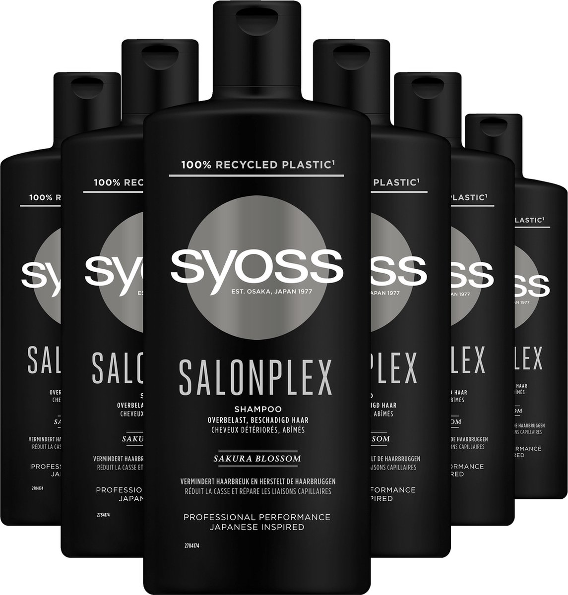 SYOSS Salonplex Shampoo 6x 440ml - Voordeelverpakking