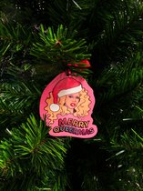 Ornament - Ru Paul - Kersthanger - Kerstdecoratie - Kerst - Kerstversiering - Cadeau - Kerstbal - LGBTQ - Drag Queen