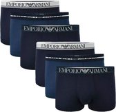 Emporio Armani 6-pack boxershorts trunk - marine/abissio