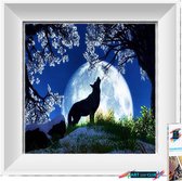 Artstudioclub®  Diamond painting volwassenen 30*40cm  wolf