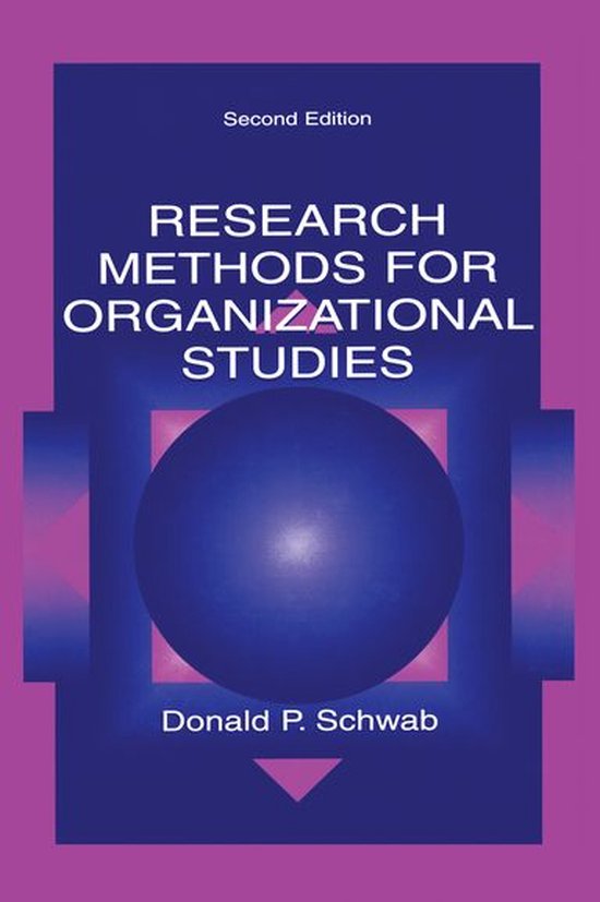 Research Methods for Organizational Studies - cover