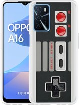Oppo A16 / A16s Hoesje Retro Controller Classic - Designed by Cazy