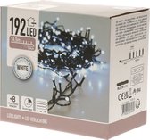 Kerstverlichting op batterij helder wit buiten 192 lampjes