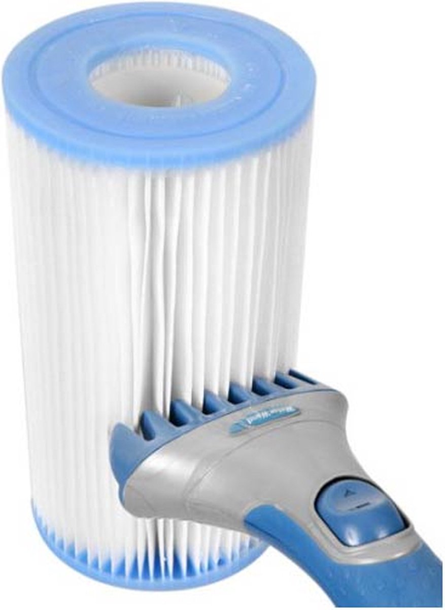 WAYS - Kit d'entretien & Pompe de filtration 1250 L/u & 6 Filtres Type H &  Brosse à récurer WAYS