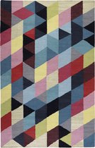 Esprit - Kelim tapijt - Rainbow Triangle Kelim - 100 % katoen - Dikte: 5mm