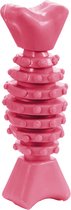 Mascow Kauw- En Gebitsspeelgoed 11,5 X 3,5 Cm Siliconen Roze