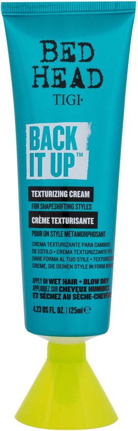 Bed Head by TIGI - Back It Up - Texturizing Cream - Styling Cream - Form & Texture - 125 ml