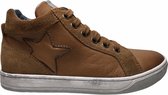 Naturino veter rits ster lederen hoge sneakers Clay Star cognac mt 34