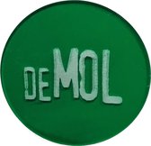 Wie is de mol, Groene vrijstelling, Verzamelen, Plexiglas, Groen, 8 cm