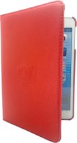 Rode 360 graden draaibare hoes iPad Air 2 met mini stylus