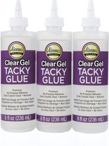 Aleene's Universeellijm - Tacky Glue - Clear Gel - 236ml 3 stuks