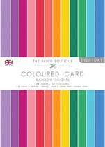 The Paper Boutique Kleur Papier - Rainbow brights - 12x2 vellen - A4