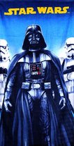 Starwars handdoek - 140 x 70 cm. - Darth Vader strandlaken - blauw