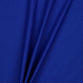 Canvas stof - 140cm breed - Cobaltblauw - 50 meter
