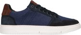 Sacha - Heren - Blauwe denim nubuck sneaker - Maat 43