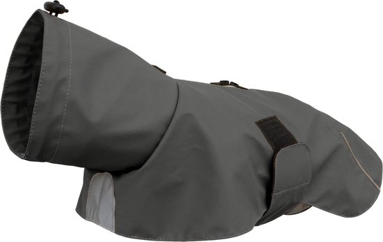 Petlando Regenjas Dublin Zwart - Hondenkleding - 35 cm