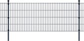 Everest Dubbelstaafmatten en palen 2008x1030 mm 26 m grijs