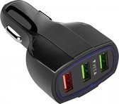 3-port USB autolader - 3,5A - Quick charge