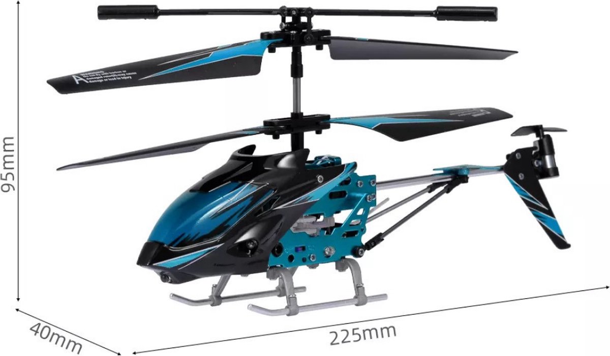 Bestuurbare Helikopter Drone - Met Camera & LED Verlichting