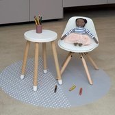 Toddlekind Clean Wean Mat Knoeimat 105cm | Spotted Dove *