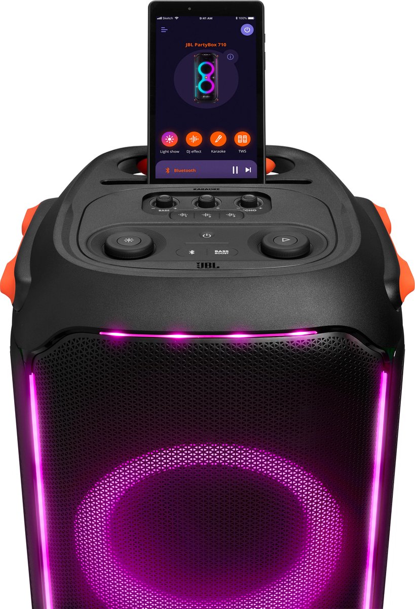 jbl disco light speaker