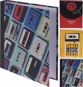 Ringband cassettebandjes Rood