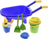 Kinderkruiwagen met tuinaccessoires Geel