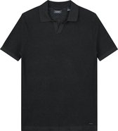 Dstrezzed - Polo Zwart - Regular-fit - Heren Poloshirt Maat L