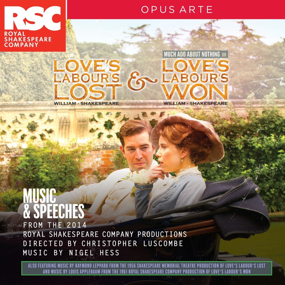 Royal Shakespeare Company - Love's Labours Lost & Love's Labour's Won - Music & Speeches (CD)