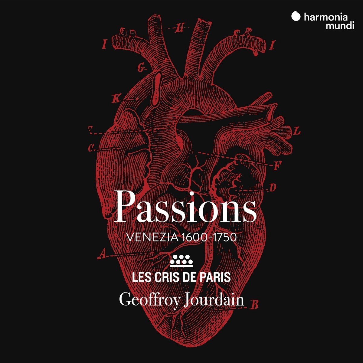 Les Cris de Paris, Geoffroy Jourdain - Passions (Venezia 1600 - 1750) (CD)