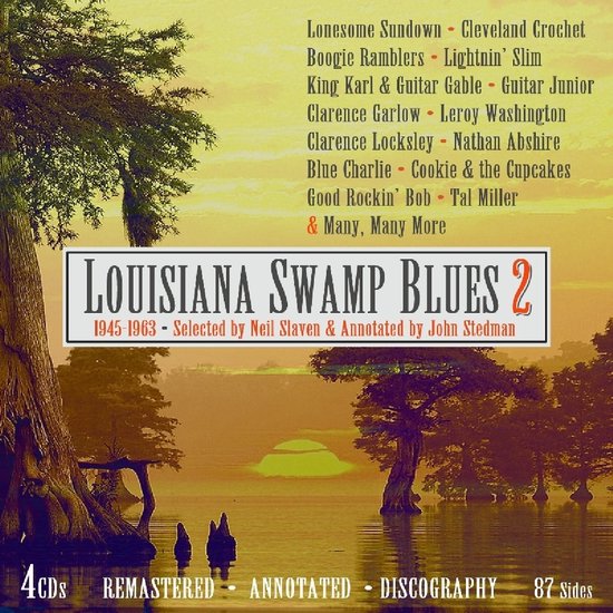 Various Artists - Lousiana Swamp Blues. Vol. 2 1945-1963 (4 CD)